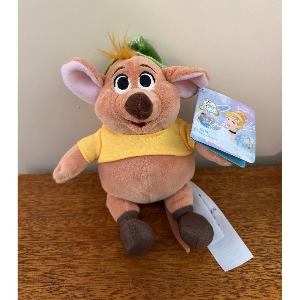 Disney Store Cinderella Gus-Gus Plush 70th Anniversary – New with Tags Rare